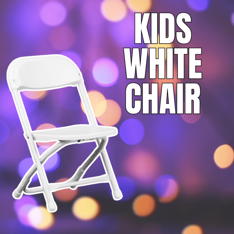 Kids White Chair