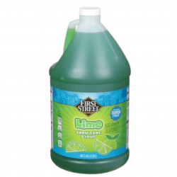 Snow Cone Syrup Lime (1 Gallon)