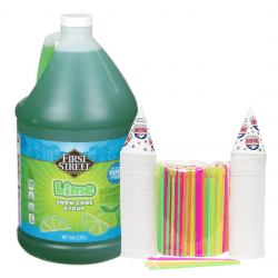 All In One Snow Cone Pack (50 Servings)