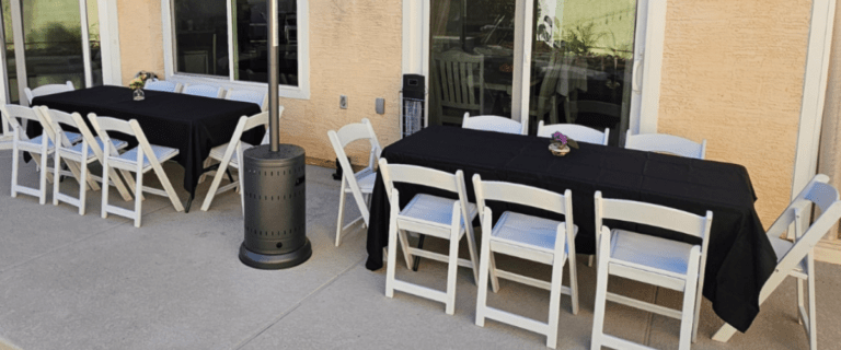 Event linen rentals in Phoenix Arizona for weddings and parties