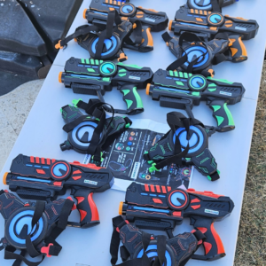 Laser tag event setup in Phoenix Arizona