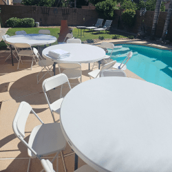 round table 60inch party rental phoenix az 1770965080 60" Round Table