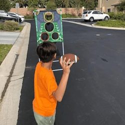 football toss outdoor setup phoenix az 1774396485 Football Toss