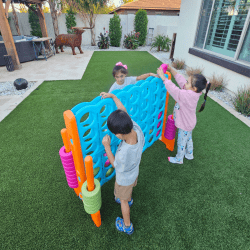 orange connect four fun 1774717801 Giant Connect Four Orange & Blue