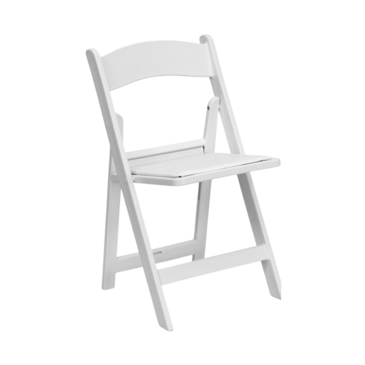 White Resin Chair