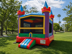 Rainbow Castle Bounce House